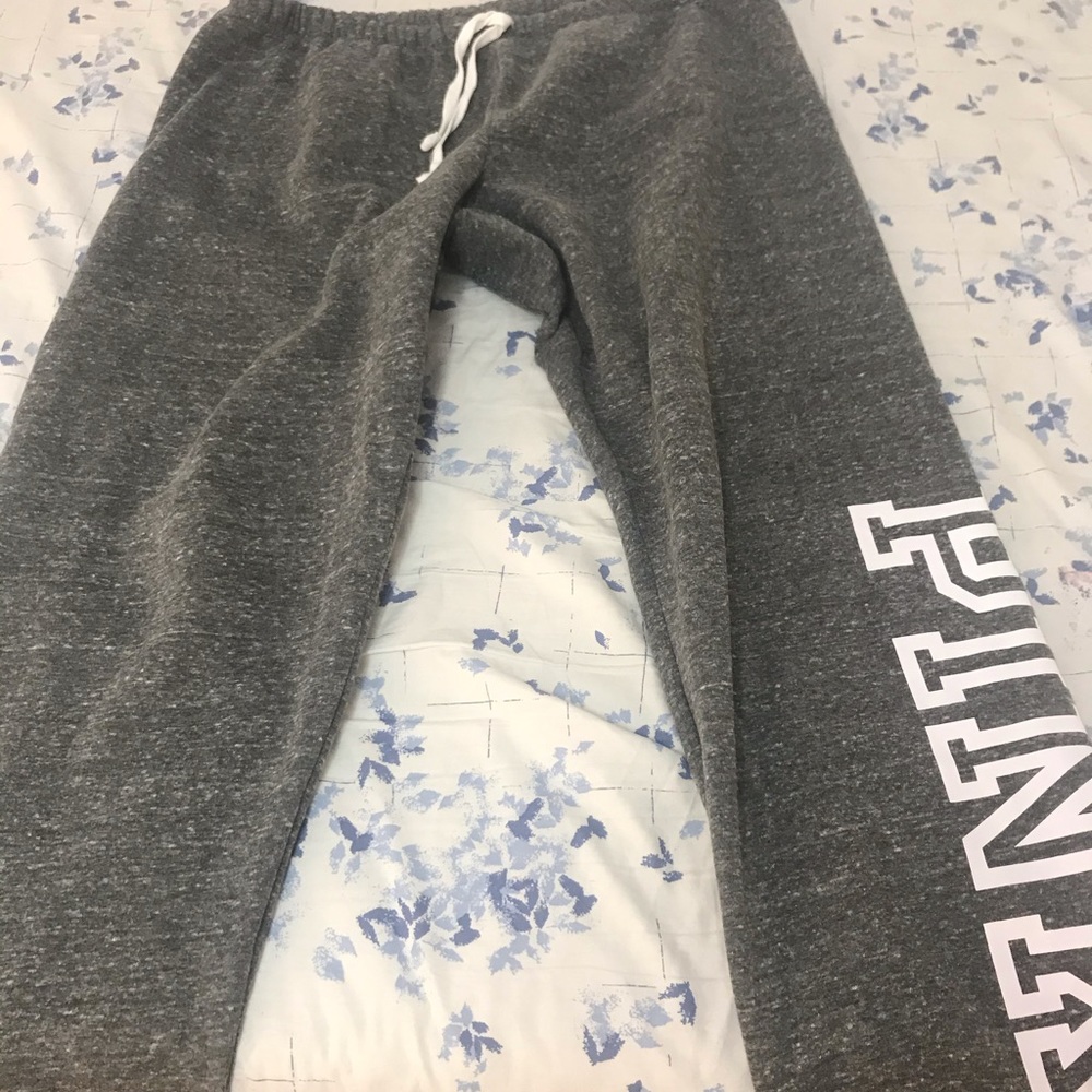 Pink sweatpants